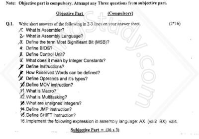 Assembly-Language-BSCS-3rd-2017-UOS