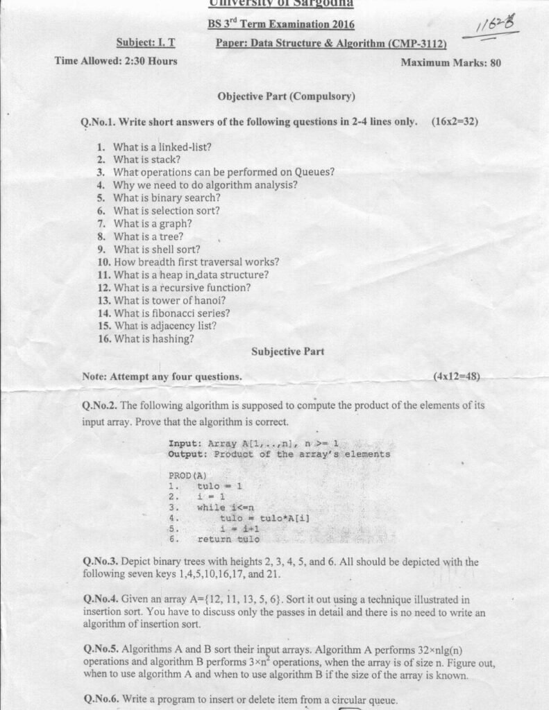 Data-Structure-Algorithms-Past-Paper-2016-BSIT-UOS