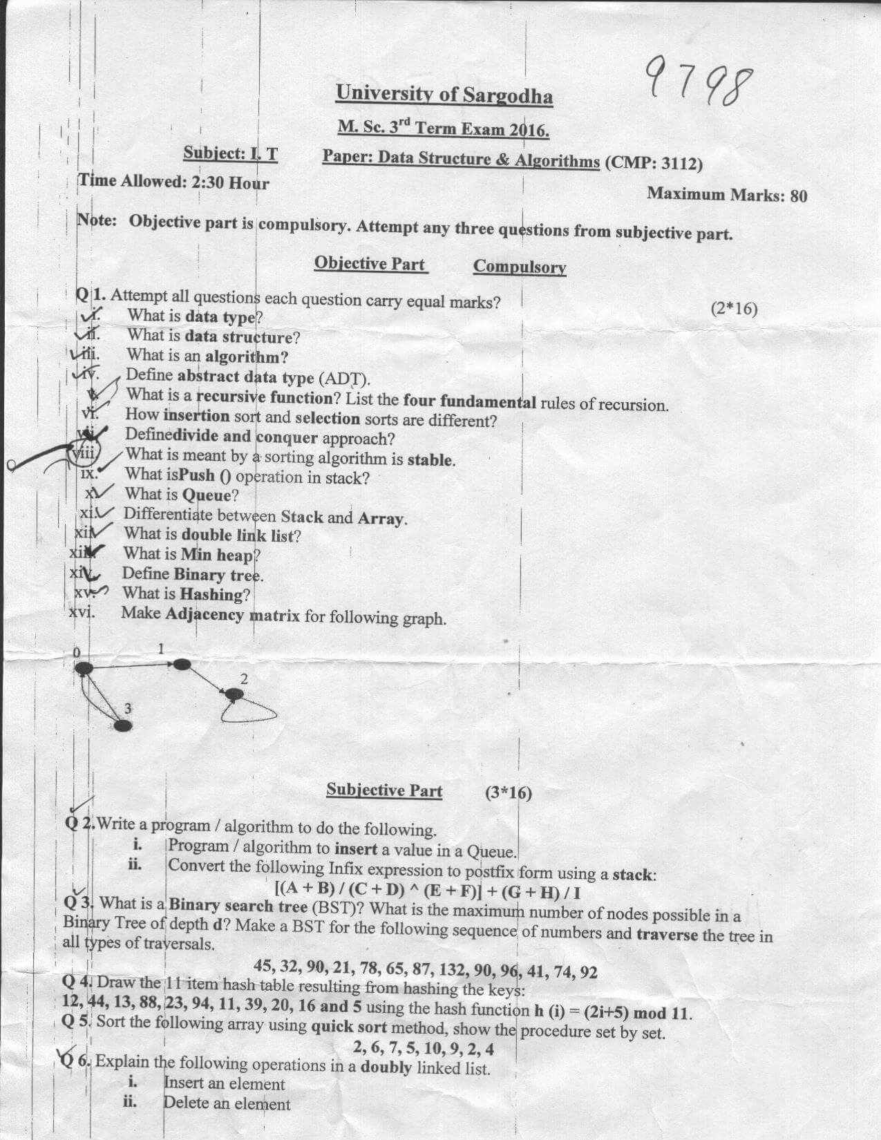 Data-Structure-Algorithms-Past-Paper-2016-MSc-IT-UOS