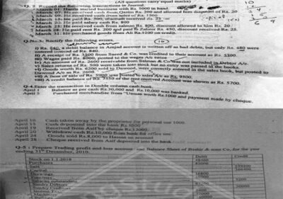 Welcome to Shining Study 30 Financial-Accounting-BSSE-2nd-2015-UOS