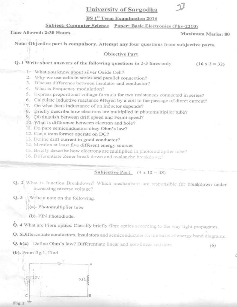 Basic-Electronics-BSCS-1st-2016-UOS