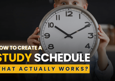 How to create a study schedule that actually works