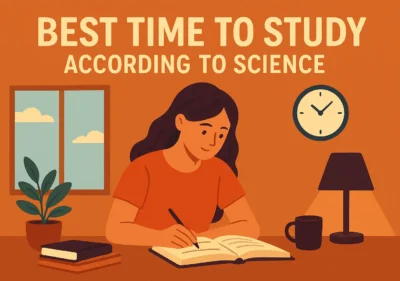 Best time to study according to science