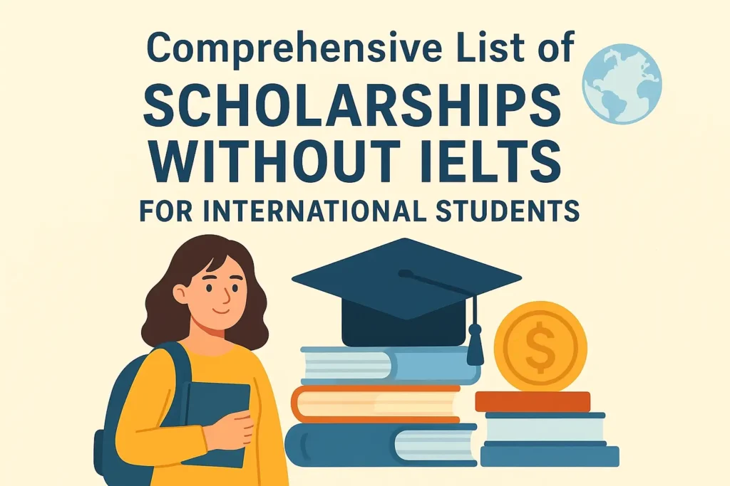 Scholarships without IELTS for International Students 2025 3 Comprehensive List of Scholarships Without IELTS for International Students