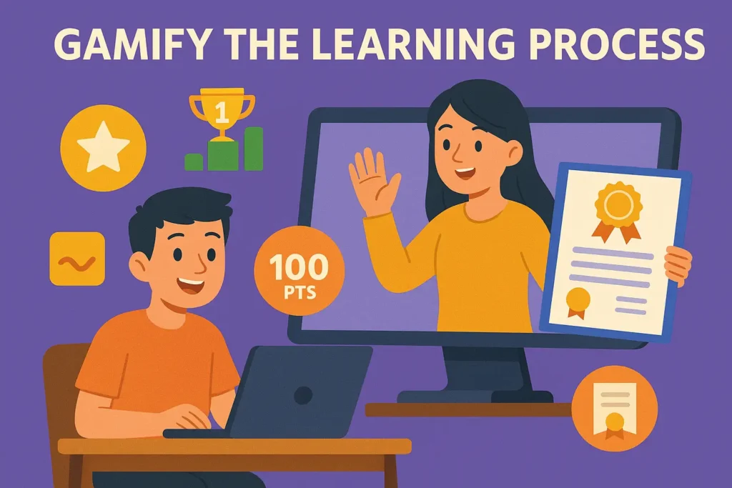 How to Make Your Online Classes More Engaging 5 Gamify the learning process