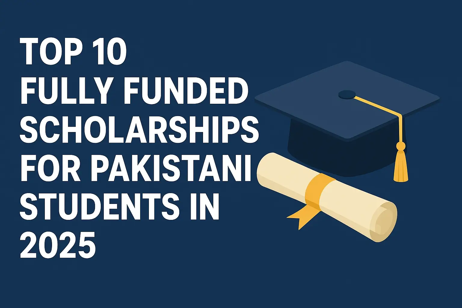 Scholorships for Pakistani Students