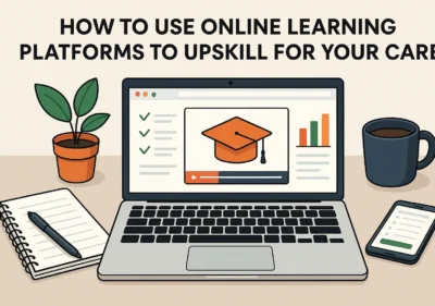 learning online to upskill for career growth
