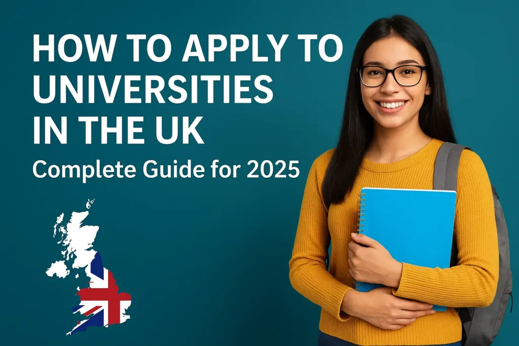 students applying to UK universities 2025