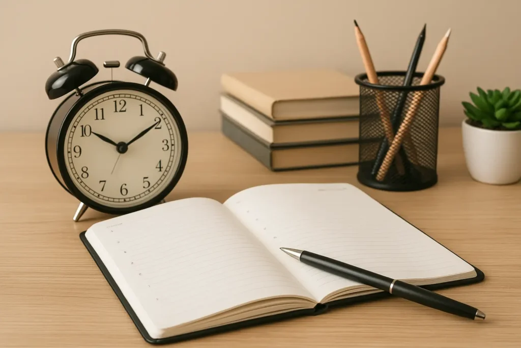Morning routine ideas for productivity and focus.