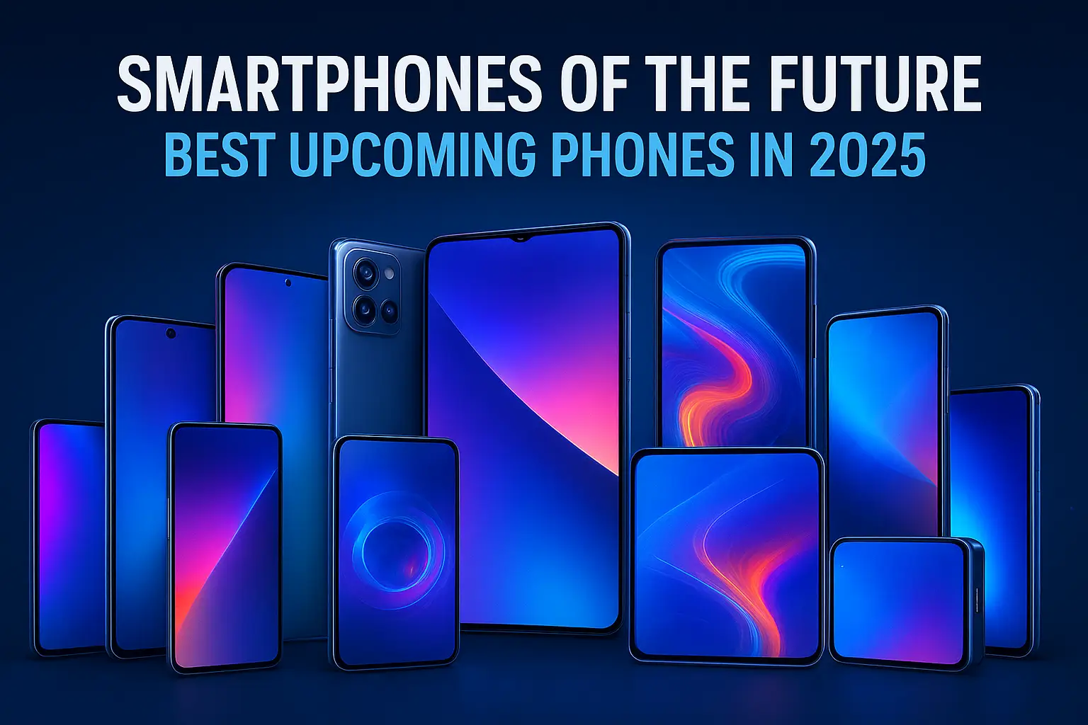 Smartphones of the Future 2025 – Best Upcoming Phones with foldable, AI-powered, and futuristic designs
