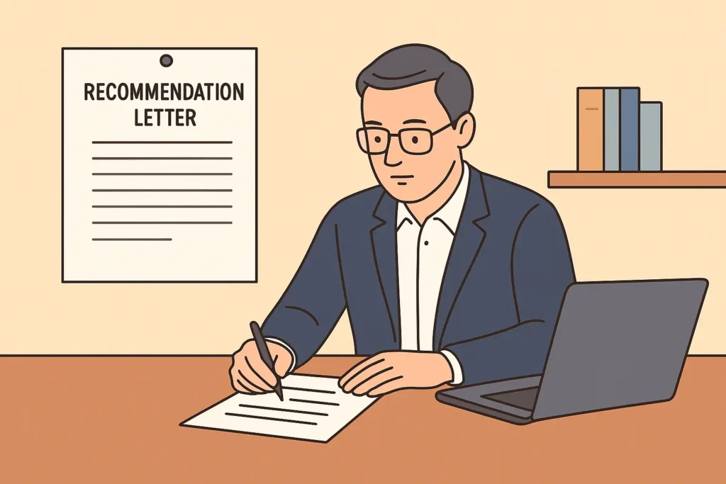 Strong recommendation letter for scholarship application