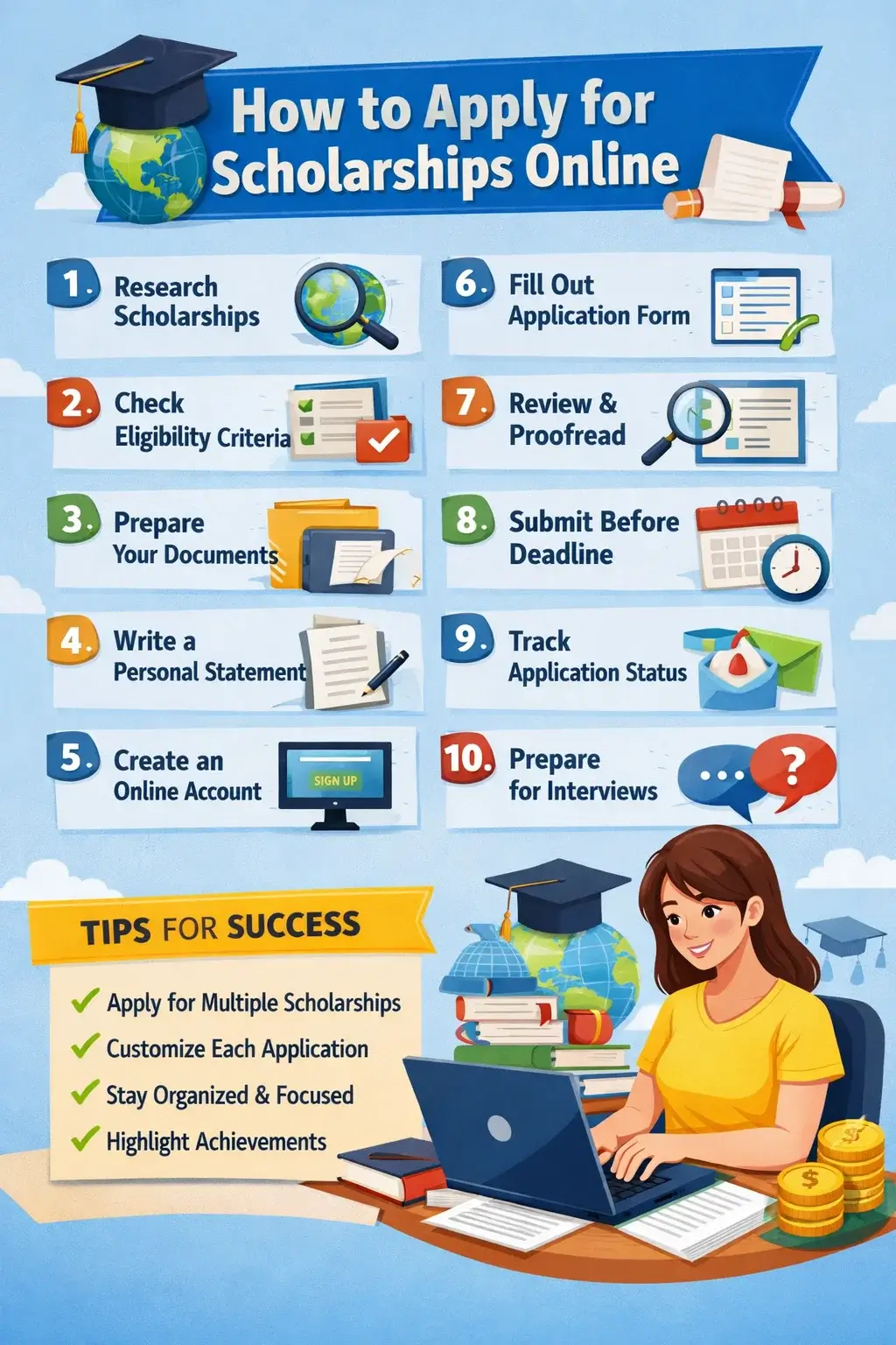 How to Apply for Scholarships Online A Complete Step by Step Guide