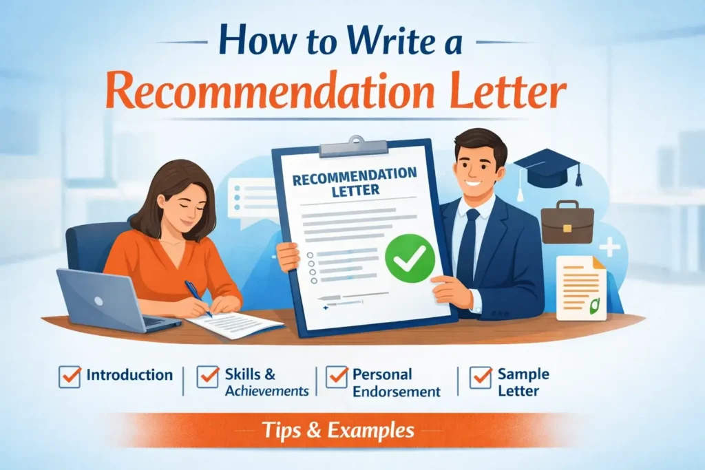 Welcome to Shining Study 1 Recommendation letter