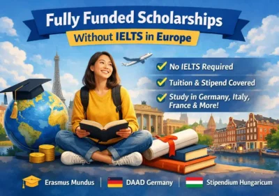 Welcome to Shining Study 21 fully funded scholarships without ielts in europe