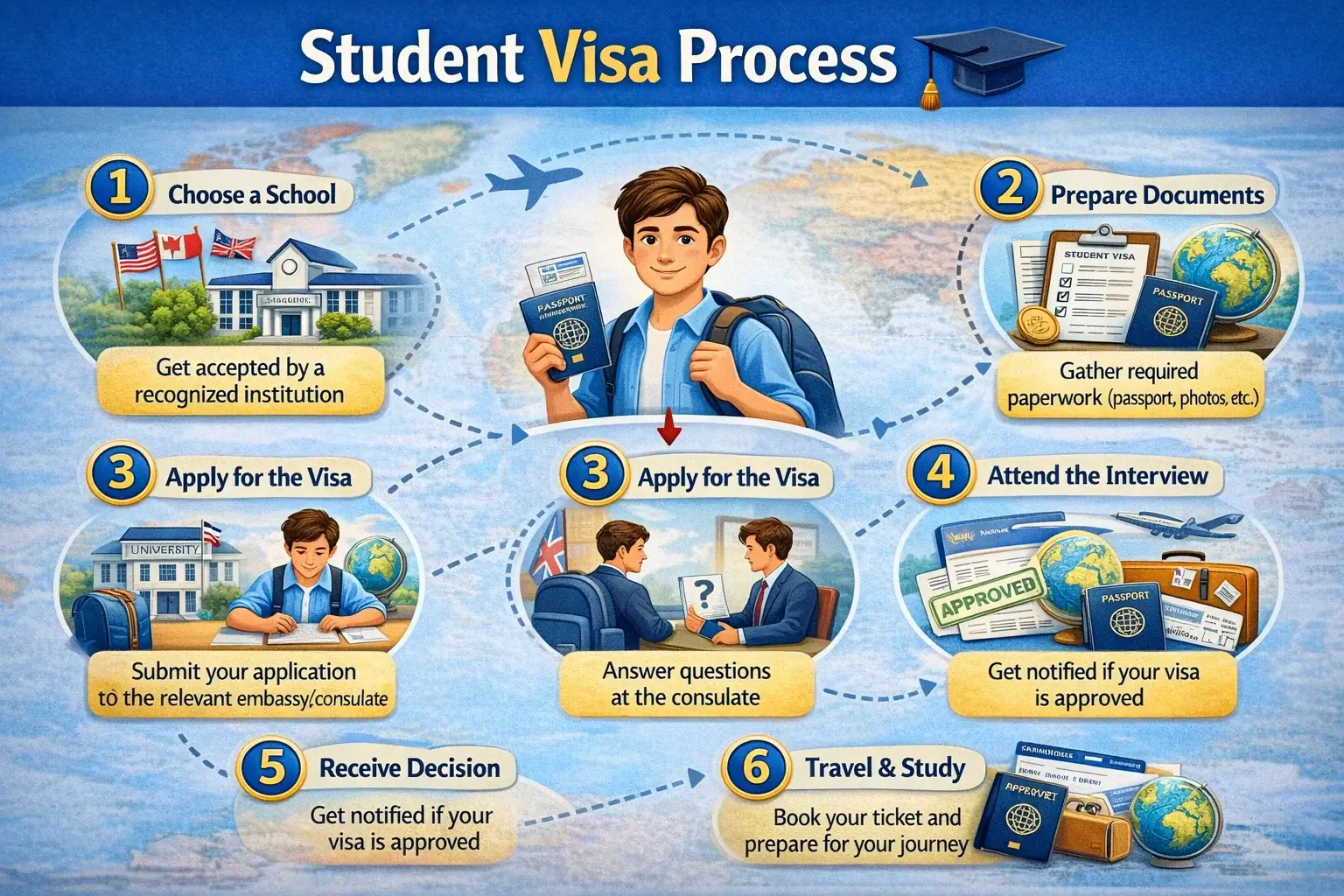 student visa process
